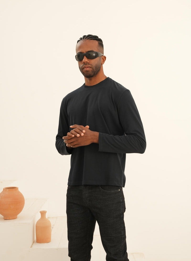 AMICI Thermal shirt navy blue - Image 1